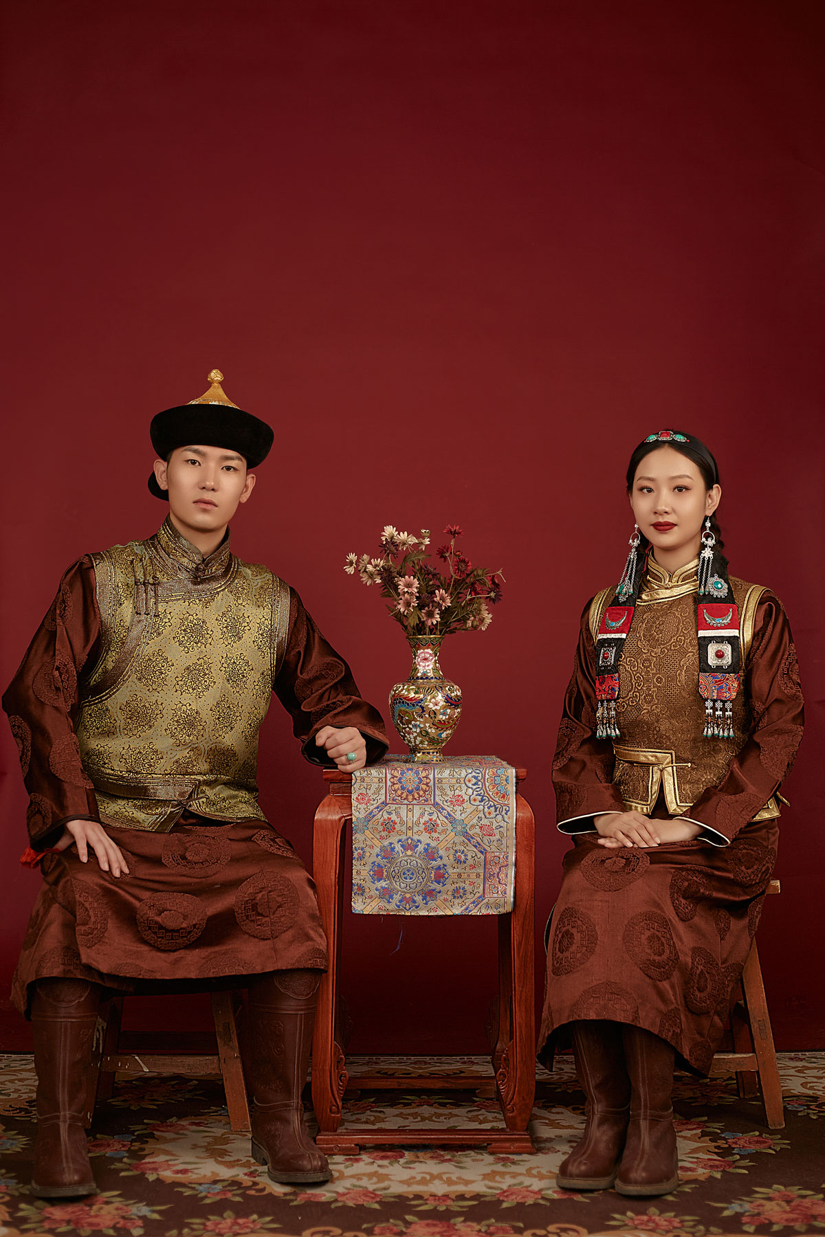  蒙古族特色婚紗照